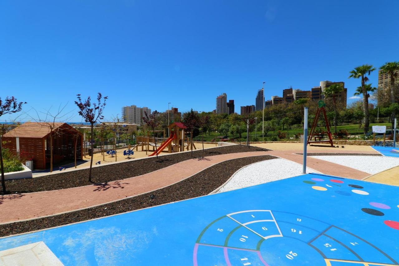 Sunset Drive 1-46 Poniente Beach Apartment Benidorm Bagian luar foto